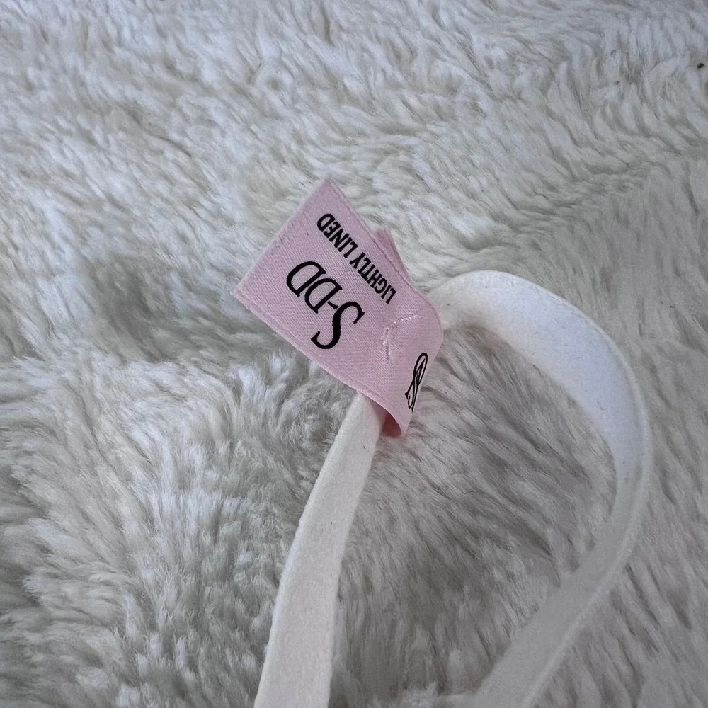 Victorias‎ Secret Dream Angels White Lace Up Corset Bra Top S-DD 11244423 NWT